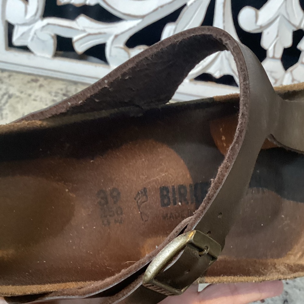 Birkenstock Gizeh in Brown Size 39/8 - Picture 11 of 12